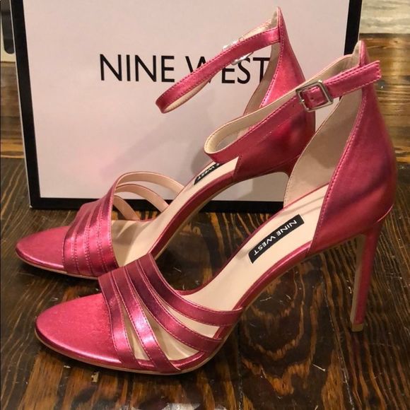 Nine West Shoes - Nine west Metallic pink dress sandal